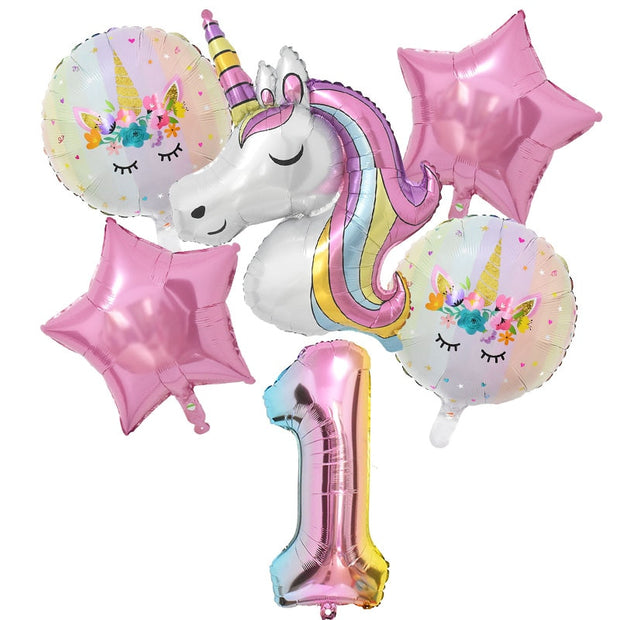 Lovely Rainbow Unicorn Piñata Party Game Decorations Birthday pony pride  burro