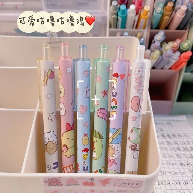 Tulx Gel Pen Set Cute Gel Pens Korean Stationery Office